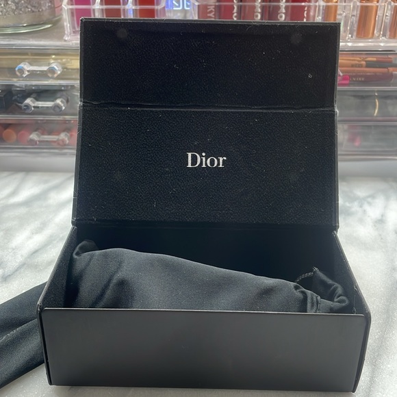 DIOR black gold future triangular shield sunglasses new authentic - Picture 8 of 9